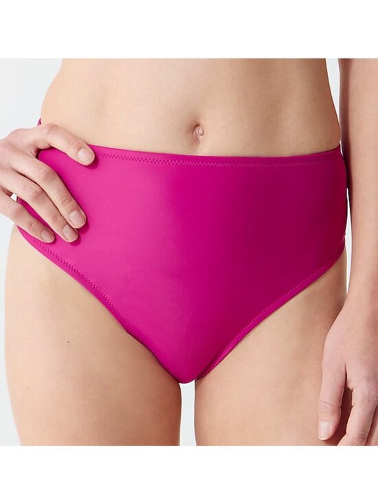 J. Crew Other - J.Crew Hallie Bikini Bottom Pink High Rise Full Coverage Fuchsia Classic Medium